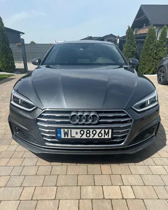 audi a5 łódzkie Audi A5 cena 122000 przebieg: 96000, rok produkcji 2018 z Nakło nad Notecią